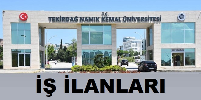 Namık Kemal Üniversitesi Daimi Sürekli Sağlık Personeli Alımları