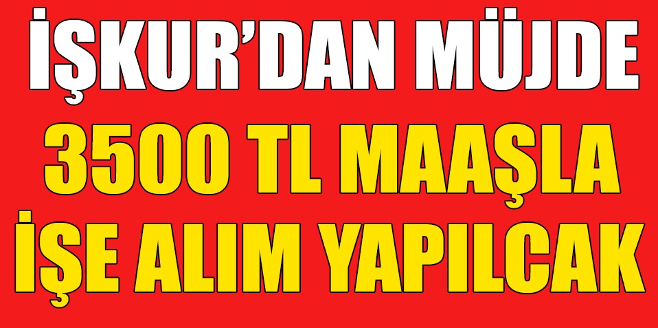 Türkiye İş Kurumu TYP kapsamında Belediye 10 işçi alacaktır