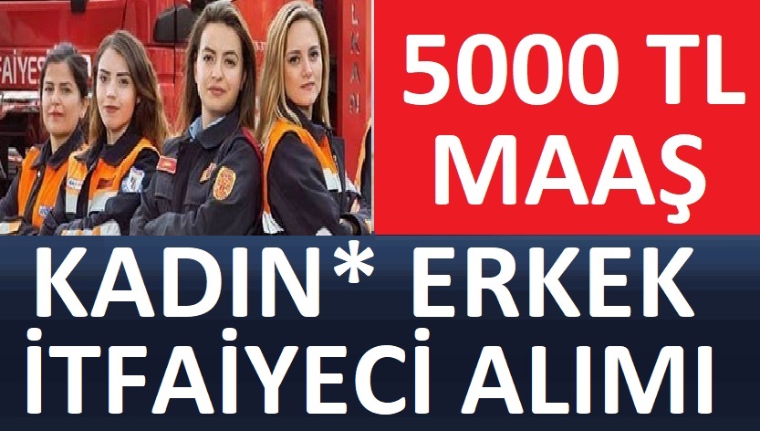 Edirne Belediyesi İtfaiye Eri Alımı ilanı Değişti!