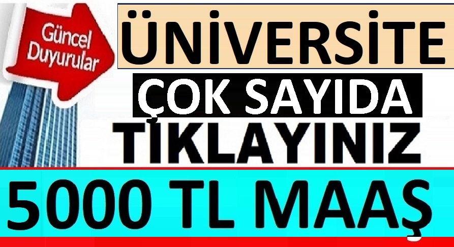 Eskişehir Üniversitesi bünyesinde istihdam edilmek üzere  personel alımı yapılacaktır.