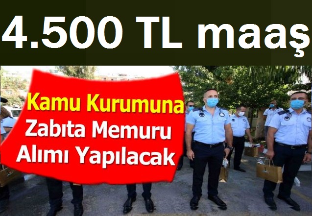 Ankara Büyükşehir Belediyesi 250 zabıta iş ilanı değişti!