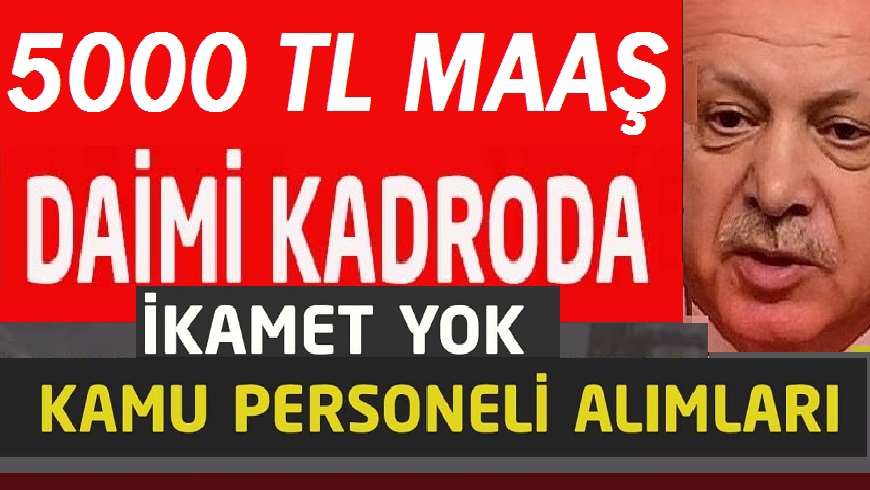 Türkiye Kömür İşletmeleri Daimi kamu PERSONELİ başvuru ekranı açıldı