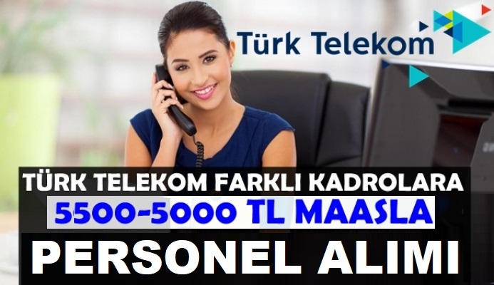 2022 Türk Telekom personel alımı iş ilanları genelinde Türkiye genelinde
