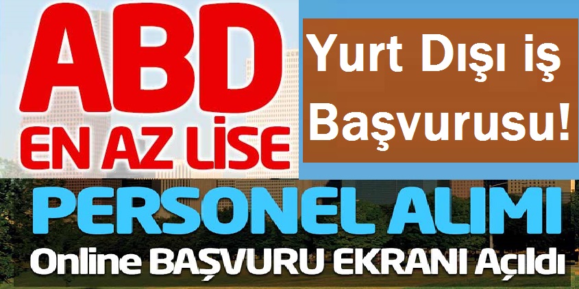 Yurtdışı Türkiye Konsolosluklarına Sekreter ve Personel Alımları