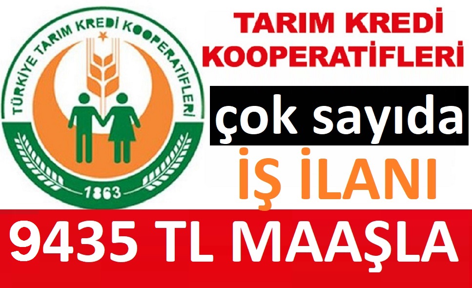 Tarım İşletmeleri Genel Müdürlüğü (TİGEM) personel alımı ilanı