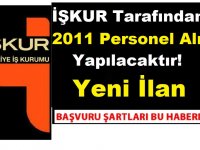 İşkur 2011 Taşeron İşçi Alım ilanı - Nisan 2019