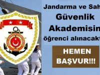 Jandarma ve Sahil Güvenlik Akademisi Güvenlik Bilimleri Öğrenci Alımı 2019