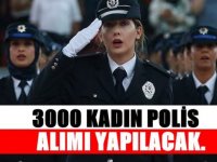 3000 Kadın Özel Harekat Polisi Alınacak