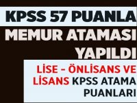KPSS 2019/2 ile 57 KPSS Puanla Memur Oldu!