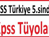 KPSS Türkiye 5. sinden KPSS Tüyoları