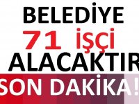 Turgutlu Belediyesi, farklı kadrolarda 71 İşçi Alacaktır!