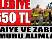 Afyonkarahisar ili Karaadilli Belediyesi Zabıta ve İtfaiye Alımı ilanı yayımladı