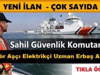  Sahil Güvenlik 2019/2 uzman erbaş alımı BAŞVURULARI BİTİYOR