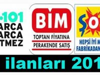Şok ve A101 Türkiye Geneli İş ilanları ve Engelli Personel Alıyor