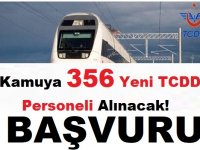 Türkiye Cumhuriyeti Devlet Demir Yolları 354 Personel Alımı