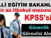 İstanbul MEB Güvenlik Görevlisi Alımı - İşkur iş İlanları 2019